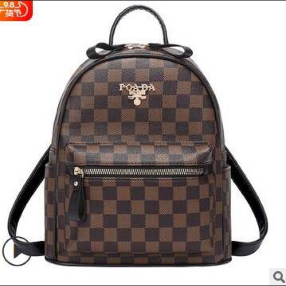 Luxury fancy small backpack